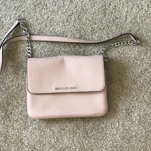 Michael Kors Baby Pink Soft Crossbody Bag